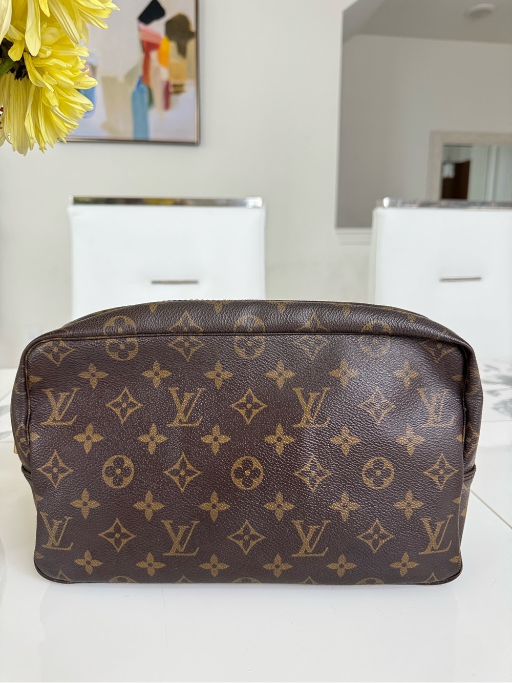 Louis Vuitton Monogram Canvas Toiletry Pouch 28 Vintage